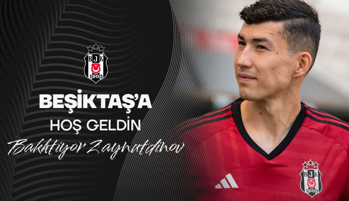 Bakhtiyor Zaynutdinov resmen Beşiktaş’ta!