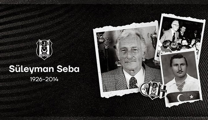 Başkan Ahmet Nur Çebi'den Onursal Başkanımız Süleyman Seba için anma mesajı!