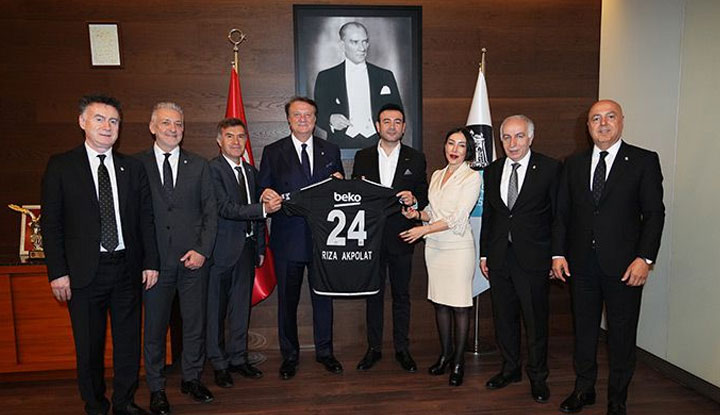 Başkan Hasan Arat'tan Beşiktaş Belediyesi'ne ziyaret!