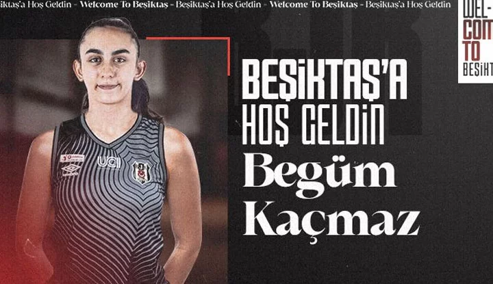 Begüm Kaçmaz resmen Beşiktaş Kadın Voleybol'da!
