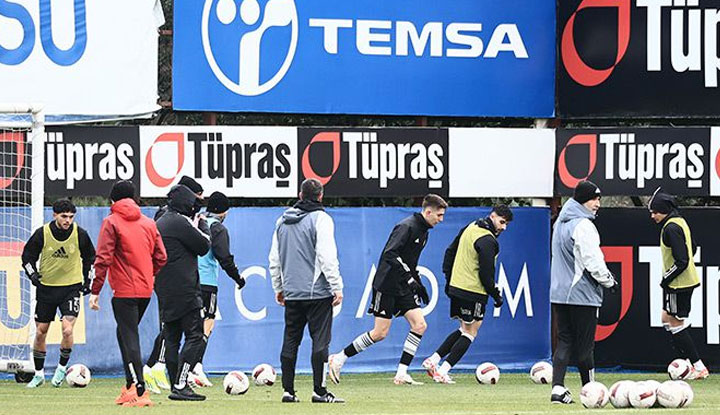 Beşiktaş, Adana Demirspor maçı hazırlıklarına başladı!