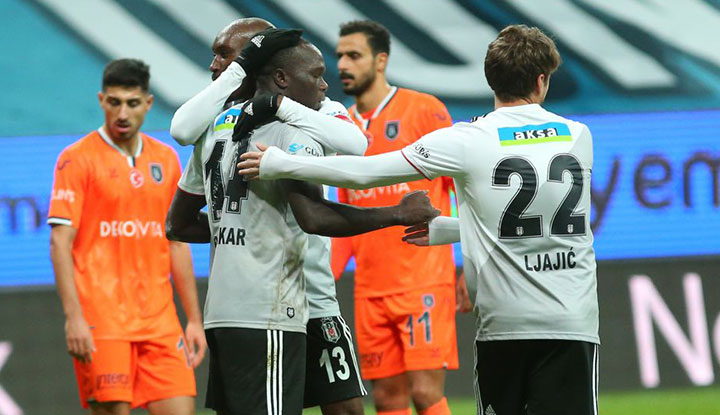 Beşiktaş, Başakşehir karşısında galip