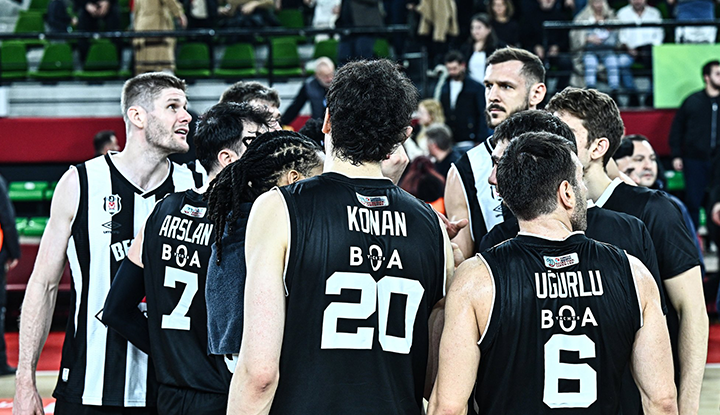Beşiktaş, BKT Avrupa Kupası'nda çeyrek final vizesi için Cedevita Olimpija ile karşılaşacak