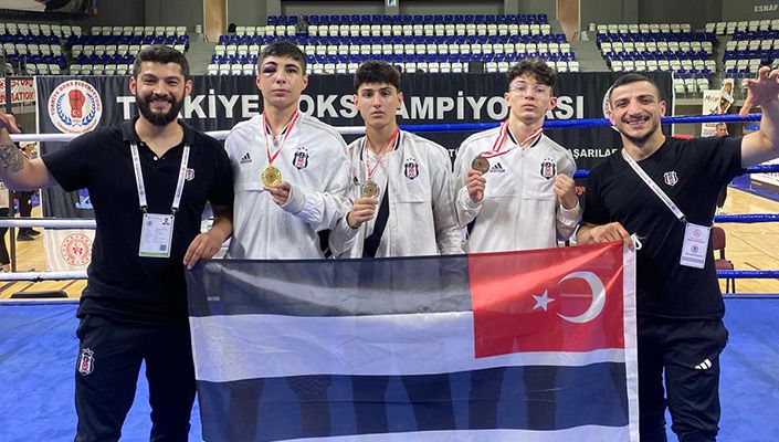 Beşiktaş Boks Takımından Hakan Arda İlgün, Türkiye şampiyonu oldu!