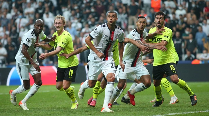 Beşiktaş, Borussia Dortmund karşısında mağlup