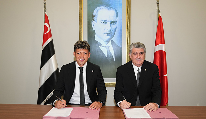 Beşiktaş, Elan Ricardo ile resmi sözleşmeyi imzaladı!