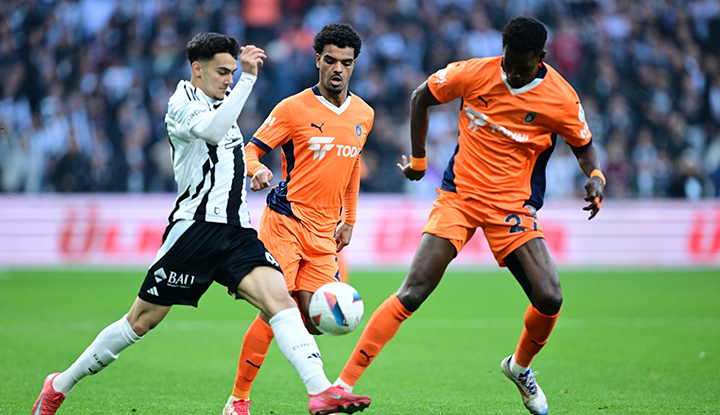 Beşiktaş evinde Başakşehir'e iki farklı mağlup oldu!