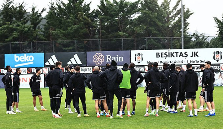 Beşiktaş, Fenerbahçe maçı hazırlıklarını tamamladı!