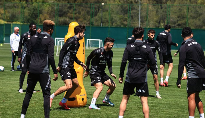 Beşiktaş, Fenerbahçe maçı hazırlıklarını tamamladı!