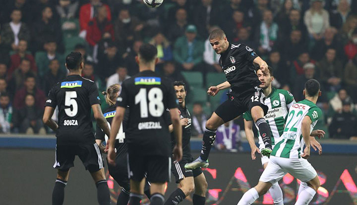 Beşiktaş, Giresun'dan 1 puanla dönüyor