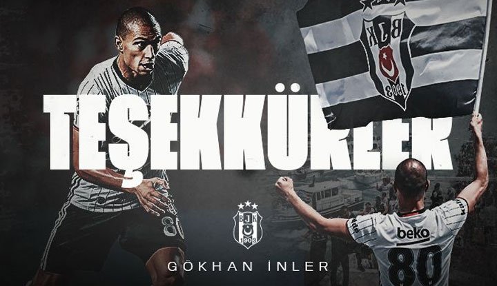 Beşiktaş, Gökhan İnler ile yolları resmen ayırdı!