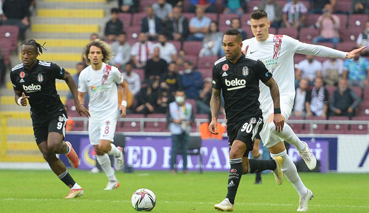 Beşiktaş, Hatay deplasmanından mağlup dönüyor