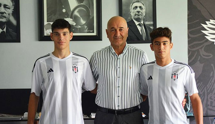 Beşiktaş iki genç oyuncuyu Futbol Akademisine kattı!