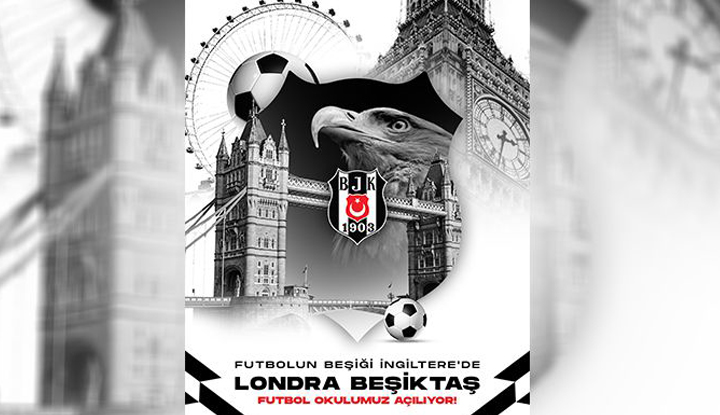 Beşiktaş, İngiltere'de futbol okulu açıyor!