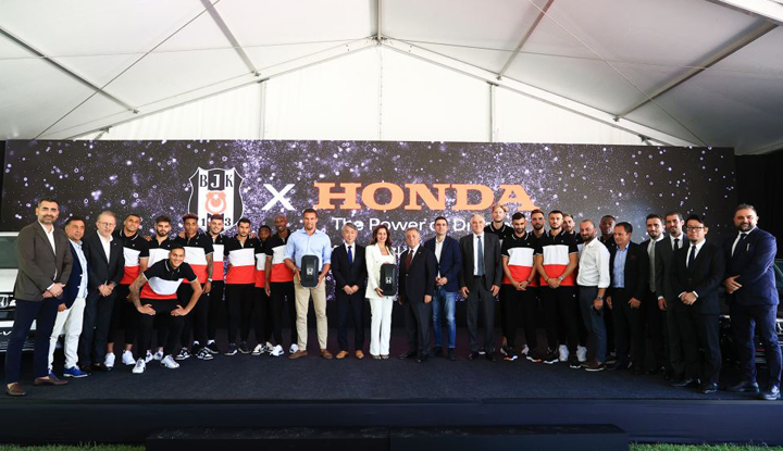 Beşiktaş JK – Honda iş birliği tanıtım töreni yapıldı!