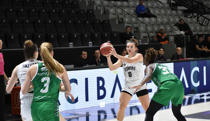 Beşiktaş Kadın Basketbol Takımı Bursa Uludağ takımını mağlup etti!