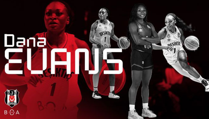 Beşiktaş Kadın Basketbol Takımı Dana Evans ile sözleşme yeniledi!