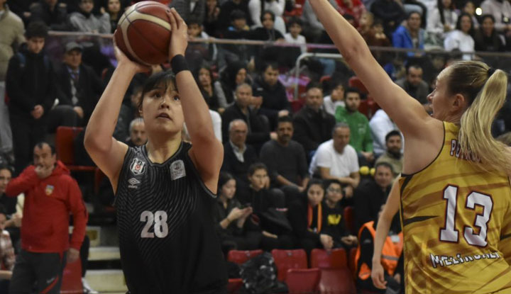 Beşiktaş Kadın Basketbol takımı deplasmandan galibiyetle dönüyor!