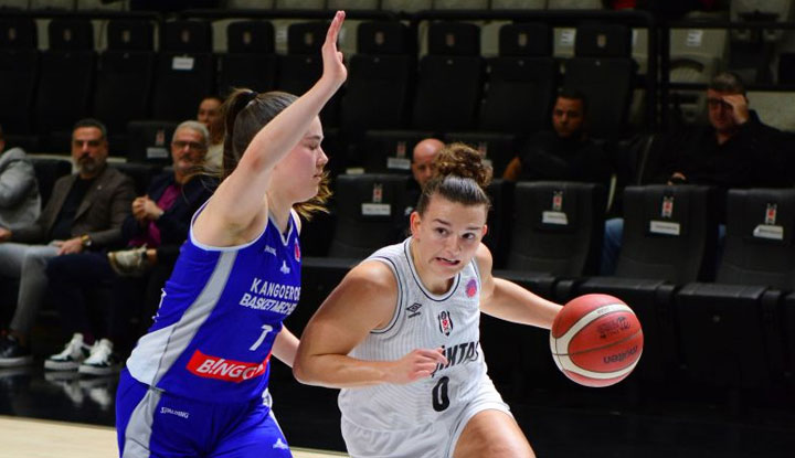Beşiktaş Kadın Basketbol takımı kendi evinde galip!