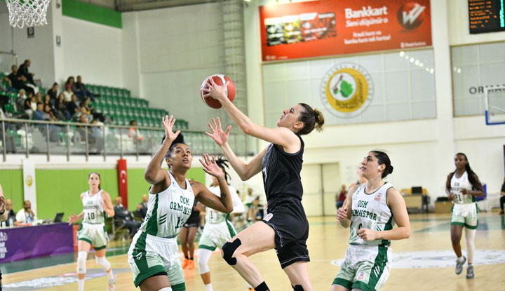 Beşiktaş Kadın Basketbol Takımı, OGM Ormanspor’un 6 maçlık galibiyet serisine son verdi!
