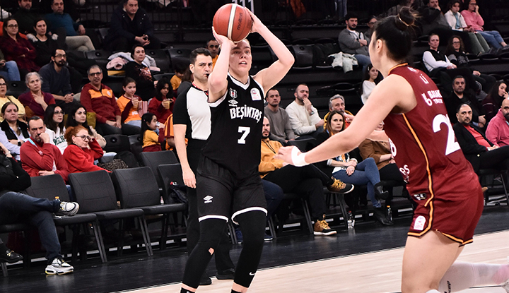 Beşiktaş, Kadın basketbolunda Galatasaray'ı mağlup etti!
