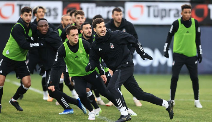 Beşiktaş, Karagümrük maçı hazırlıklarına devam ediyor!