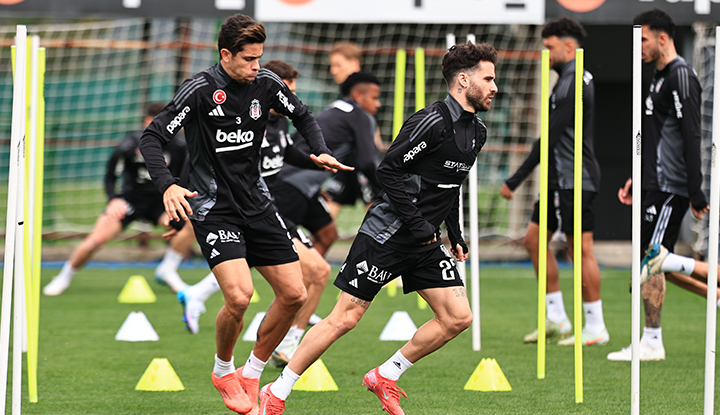 Beşiktaş Kasımpaşa maçı hazırlıklarını tamamladı