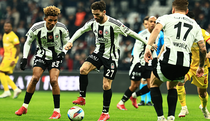 Beşiktaş, Kayseri'yi iki golle geçti!