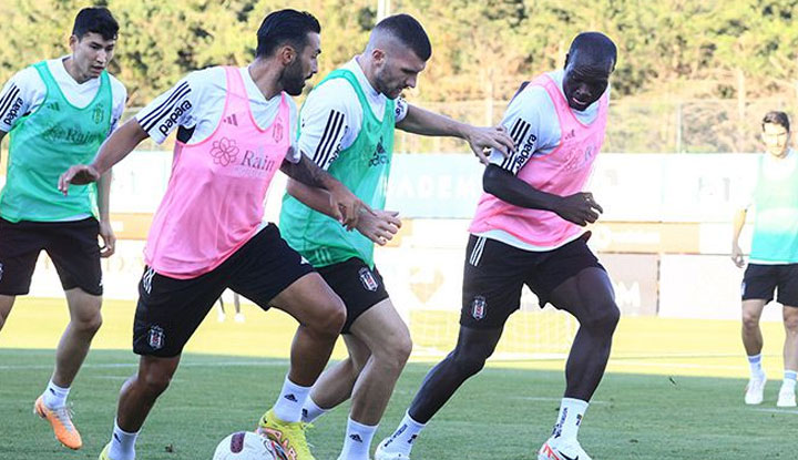 Beşiktaş kondisyon ve taktik çalıştı!