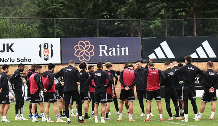 Beşiktaş kondisyon ve taktik çalıştı!