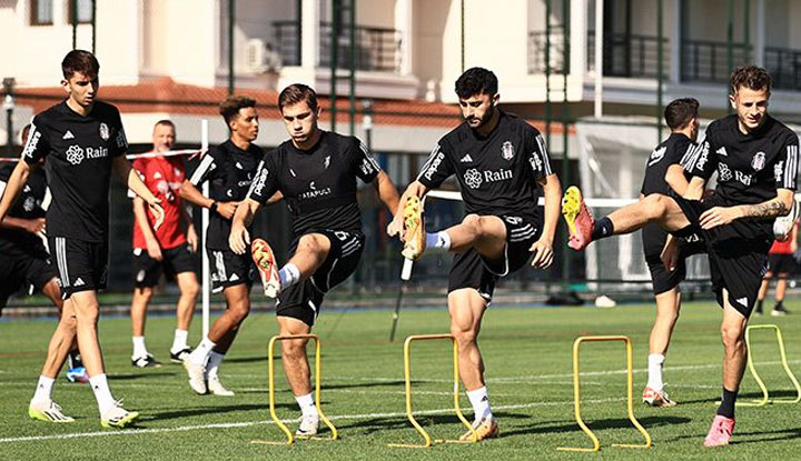 Beşiktaş kondisyon ve taktik çalıştı!