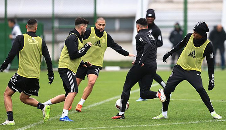 Beşiktaş kondisyon ve taktik çalıştı!