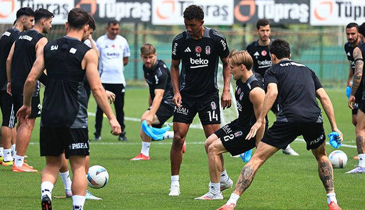 Beşiktaş kondisyon ve taktik çalıştı!