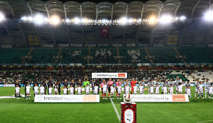 Beşiktaş, Konya deplasmanından 3 puan ile dönüyor!