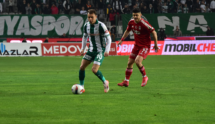 Beşiktaş Konya'dan puan kaybıyla dönüyor!