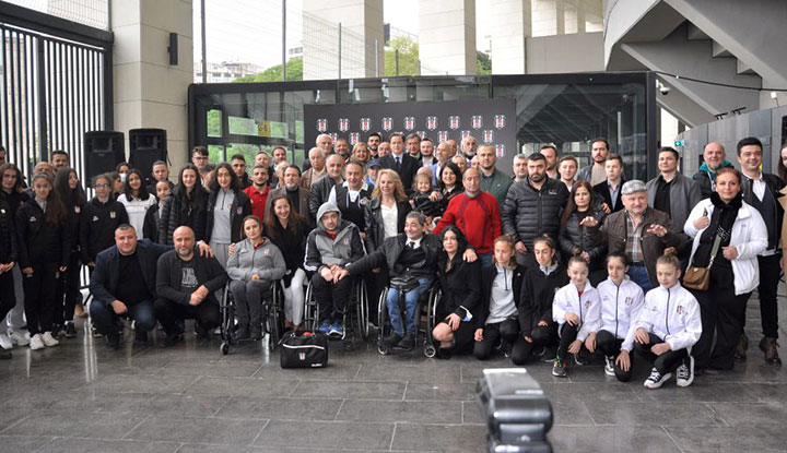 Beşiktaş Kulübü Geleneksel Bayramlaşma Töreni yapıldı