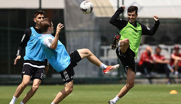 Beşiktaş taktik ve kondisyon çalıştı!
