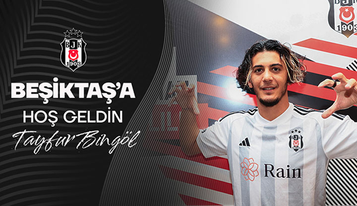 Beşiktaş, Tayfur Bingöl’ü resmen açıkladı!