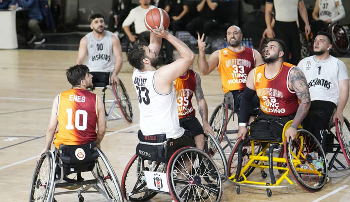 Beşiktaş Tekerlekli Sandalye Basketbol Takımı finalde!