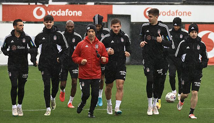 Beşiktaş, Trabzonspor maçı hazırlıklarına başladı!