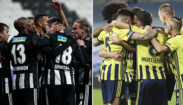 Beşiktaş'ta 1; Fenerbahçe'de 3 eksik, 1 belirsiz...