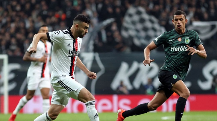 Beşiktaş, Vodafone Park'ta Sporting'e mağlup oldu