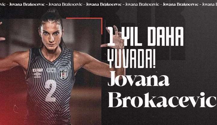 Beşiktaş Voleybol takımı, Jovana Brakocevic ile resmen sözleşme yeniledi!