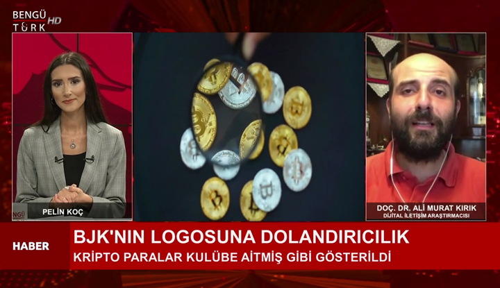 Beşiktaş'ın logosunu kullanarak kripto para vurgunu yaptılar!