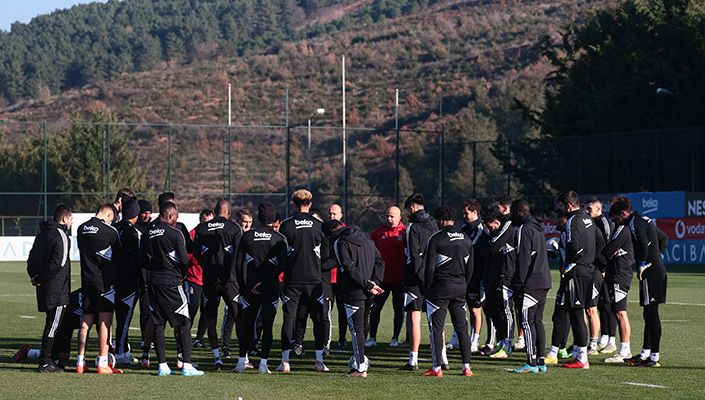 Beşiktaş'ta Adana Demirspor maçı hazırlıkları devam ediyor!