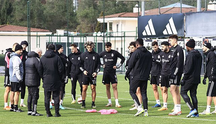 Beşiktaş'ta Corendon Alanyaspor maçı hazırlıkları devam ediyor!