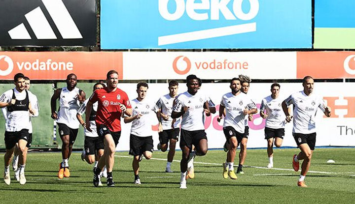 Beşiktaş'ta Galatasaray maçı hazırlıkları devam ediyor!