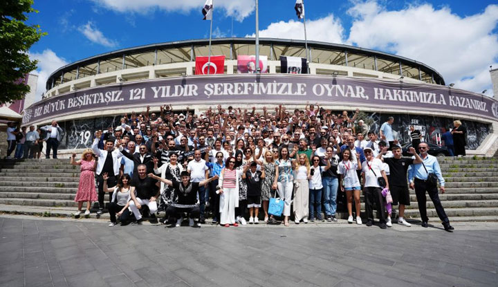 Beşiktaş'ta geleneksel bayramlaşma töreni yapıldı!