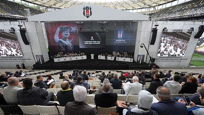 Beşiktaş'ta, Tüzük Tadili ile İlgili Olağanüstü Genel Kurul Toplantısı yapıldı!