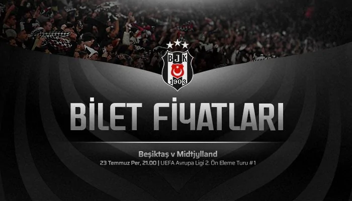 Beşiktaş'tan Midtjylland maçı bilet açıklaması!